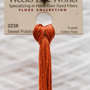 2238 Sweet Potato Thread by Weeks Dye Works
