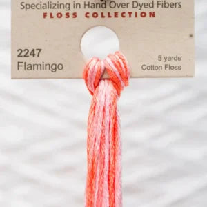 2247 Flamingo Thread by Weeks Dye Works