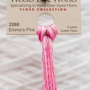 2280 Emma's Pink Thread by Weeks Dye Works