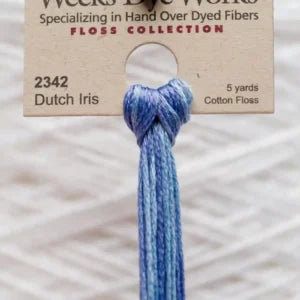 2342 Dutch Iris Thread by Weeks Dye Works