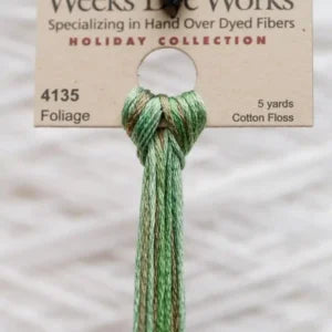 4135 Foliage Thread by Weeks Dye Works