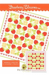Strawberry Blossoms by Fig Tree Paper PATTERN