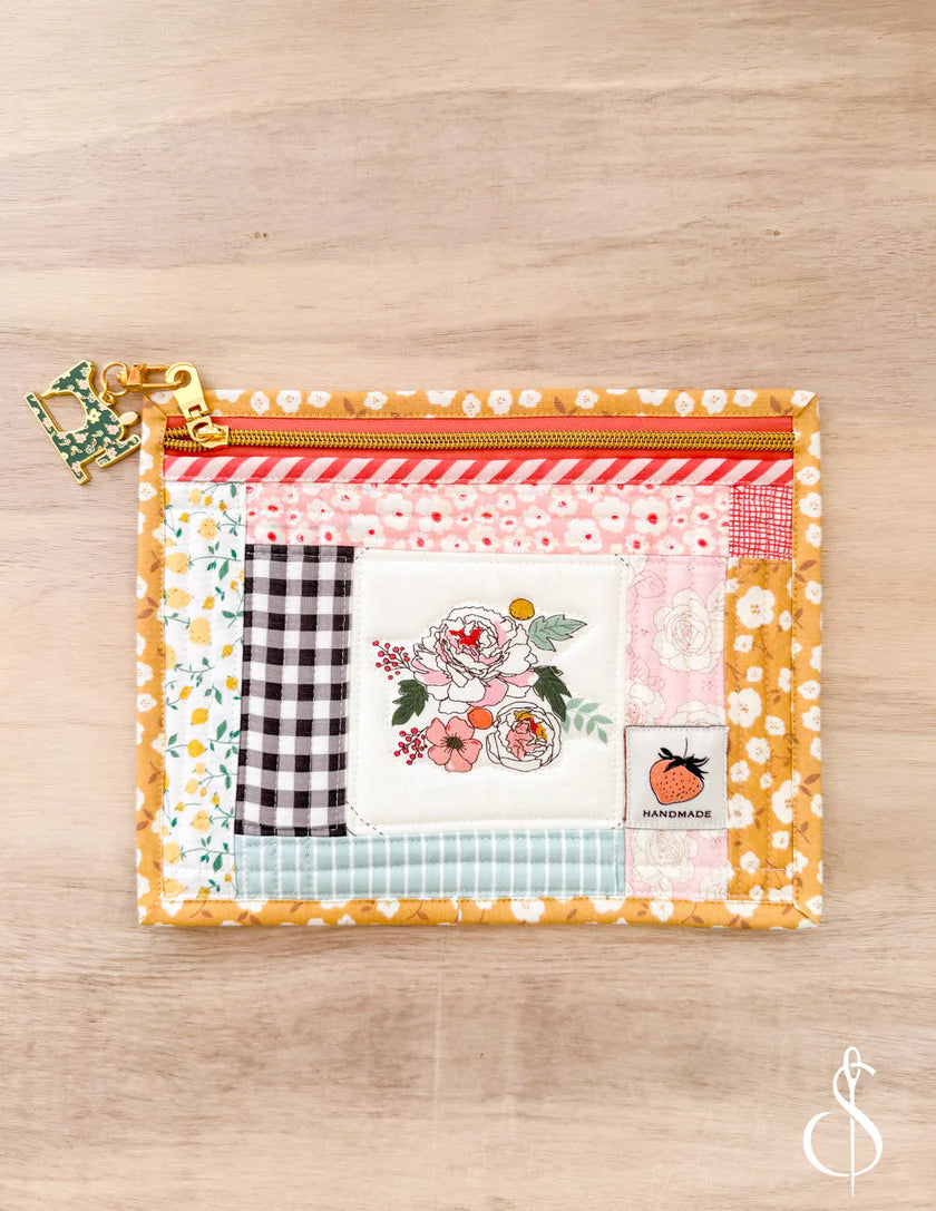 Flatmates Pouch Trio Pattern by Minki Kim Sewing Illustrations