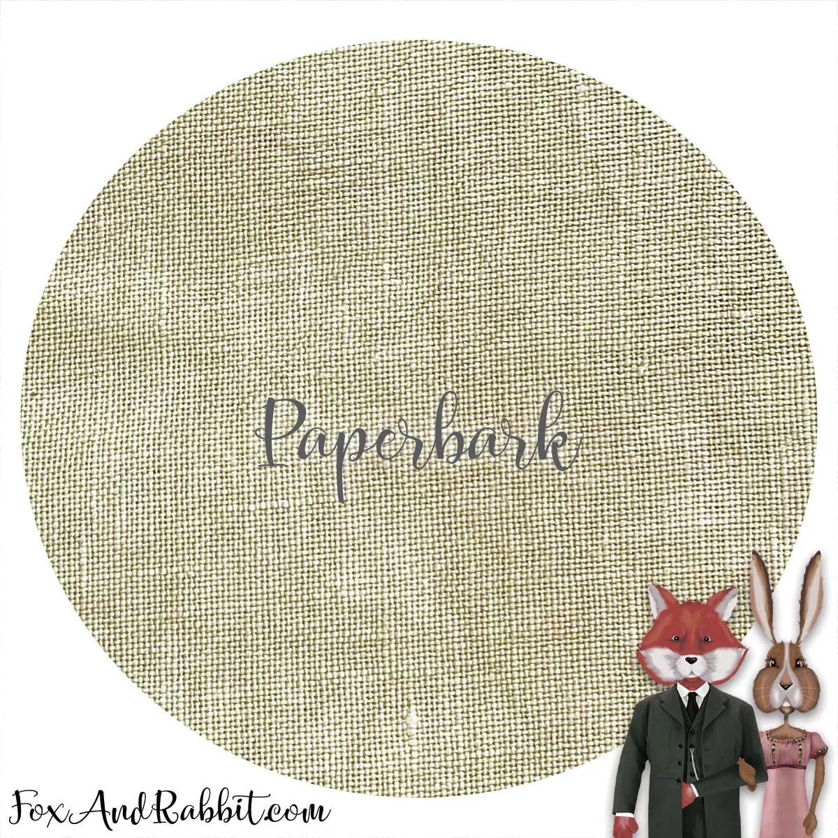 Fox and Rabbit linen -Paperback 46 count-