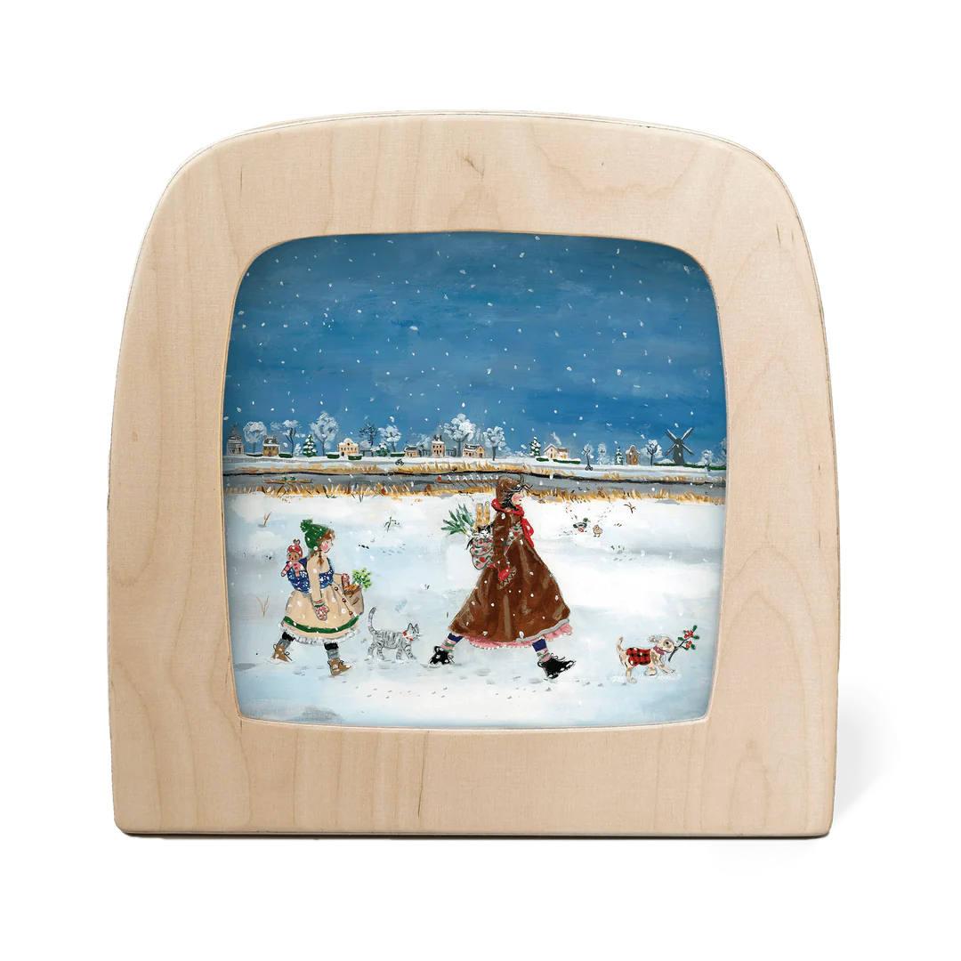 Gwen's Illustrations - Winter Stroll Silhouette