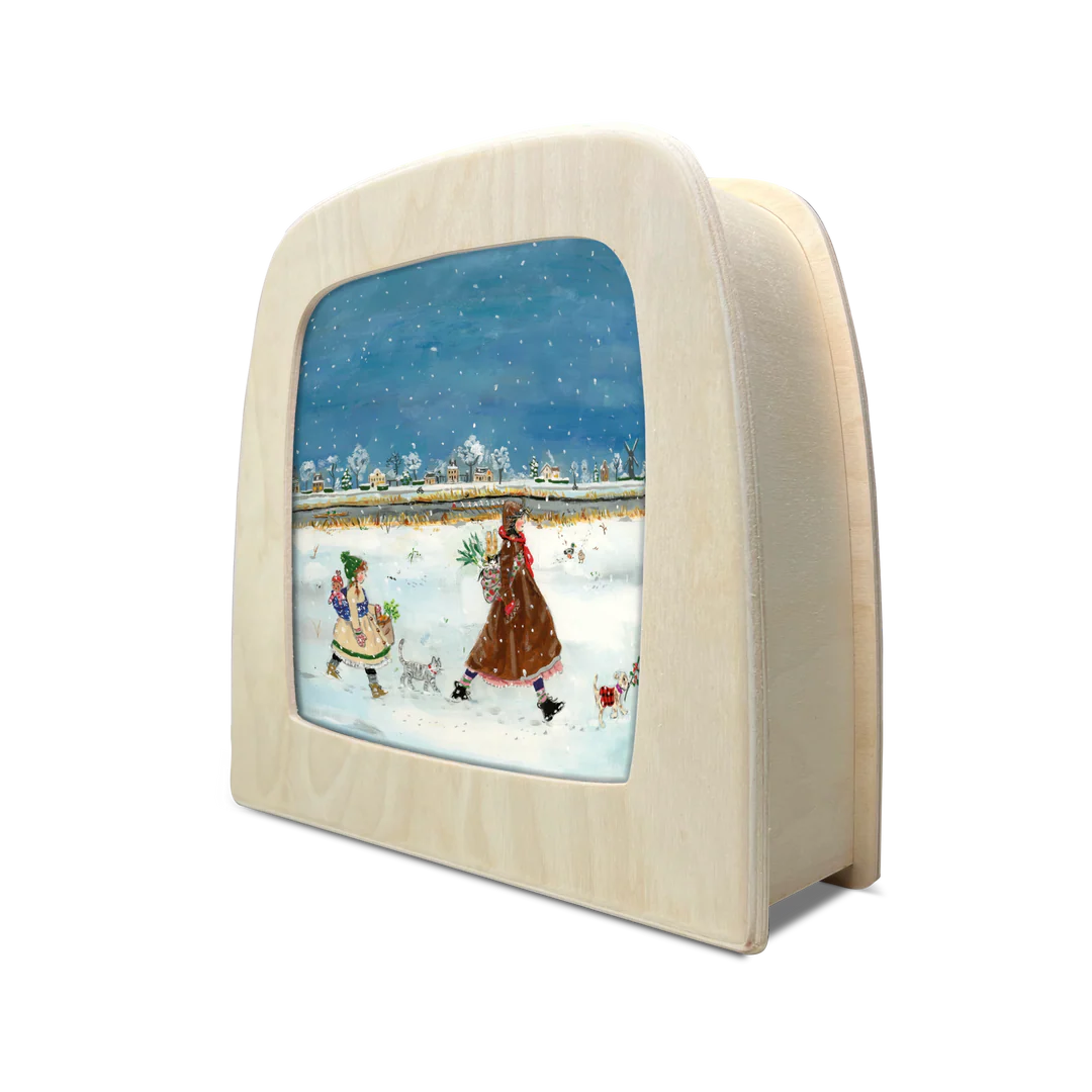 Gwen's Illustrations - Winter Stroll Silhouette