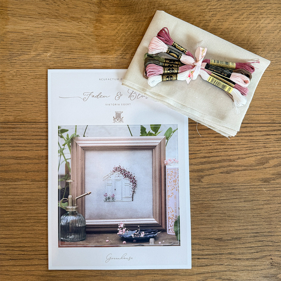 Acufactum Embroidery KIT "Greenhouse"