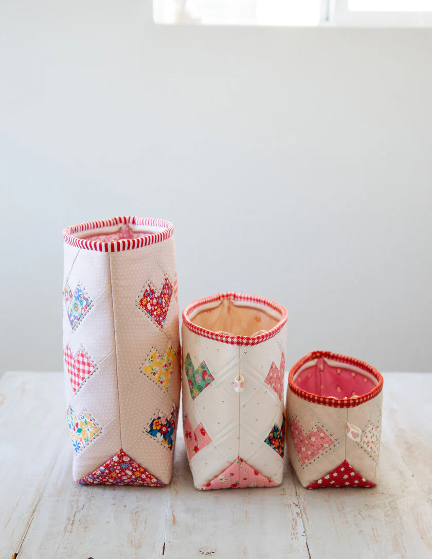 Sweetheart Trio Pattern by Minki Kim Sewing Illustrations