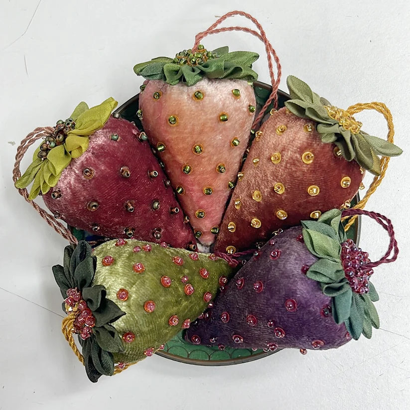 Heirloom Velvet Strawberries, by Mary Jo Hiney Designs