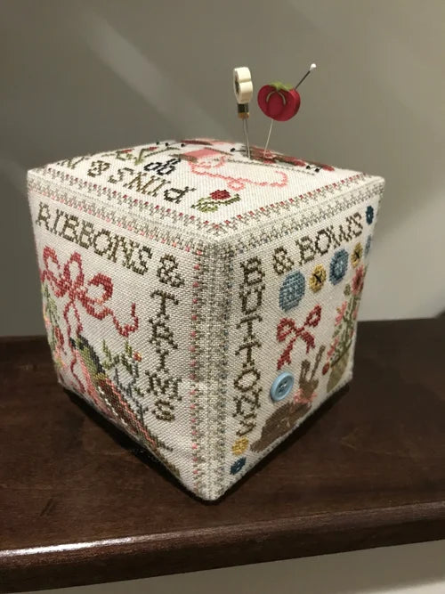 Sew Together Series #6 Ribbons & Trims Cross stitch pattern by Jeannette Douglas Designs