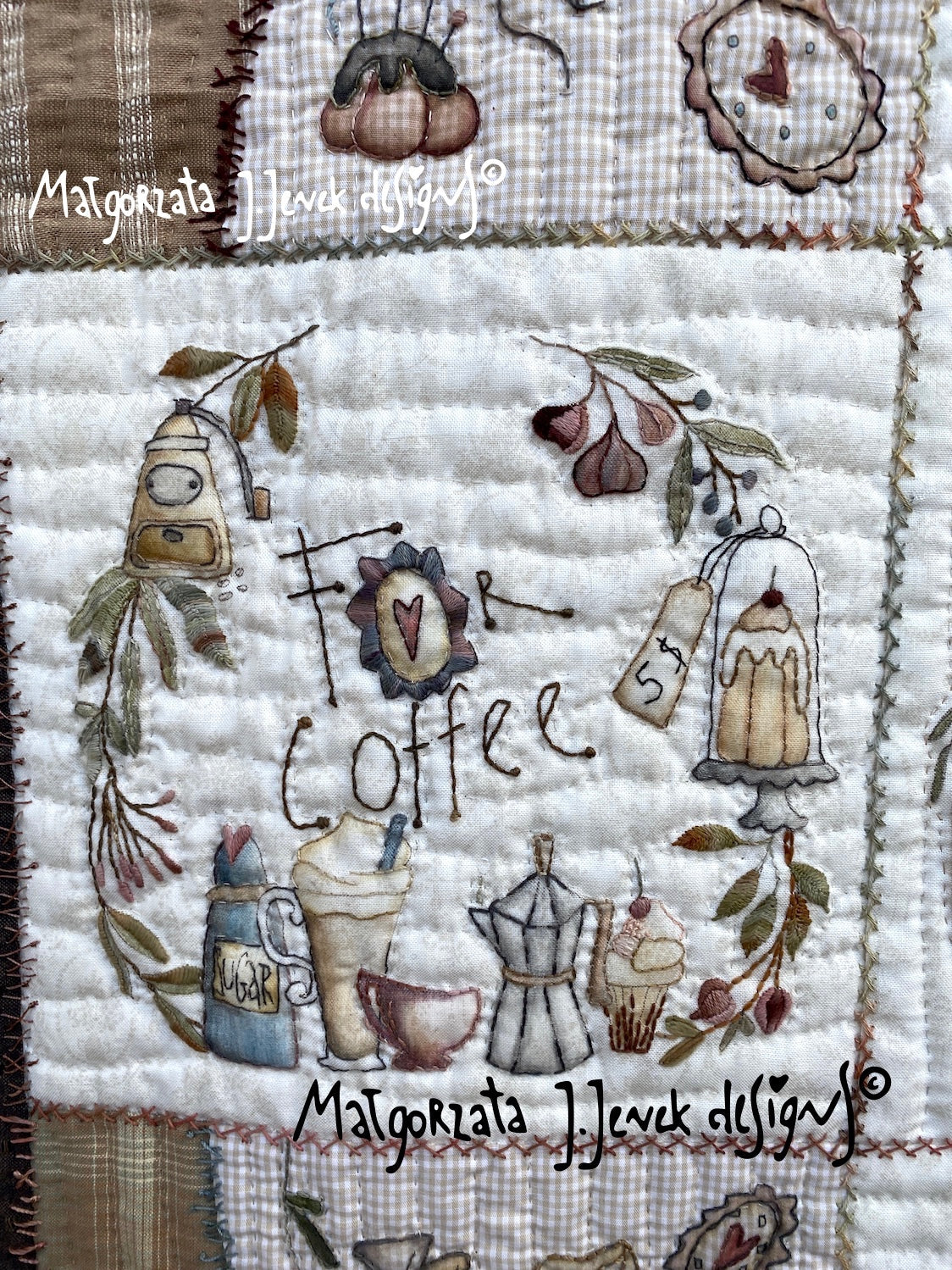 Drawn and Stitched Quilt Pattern