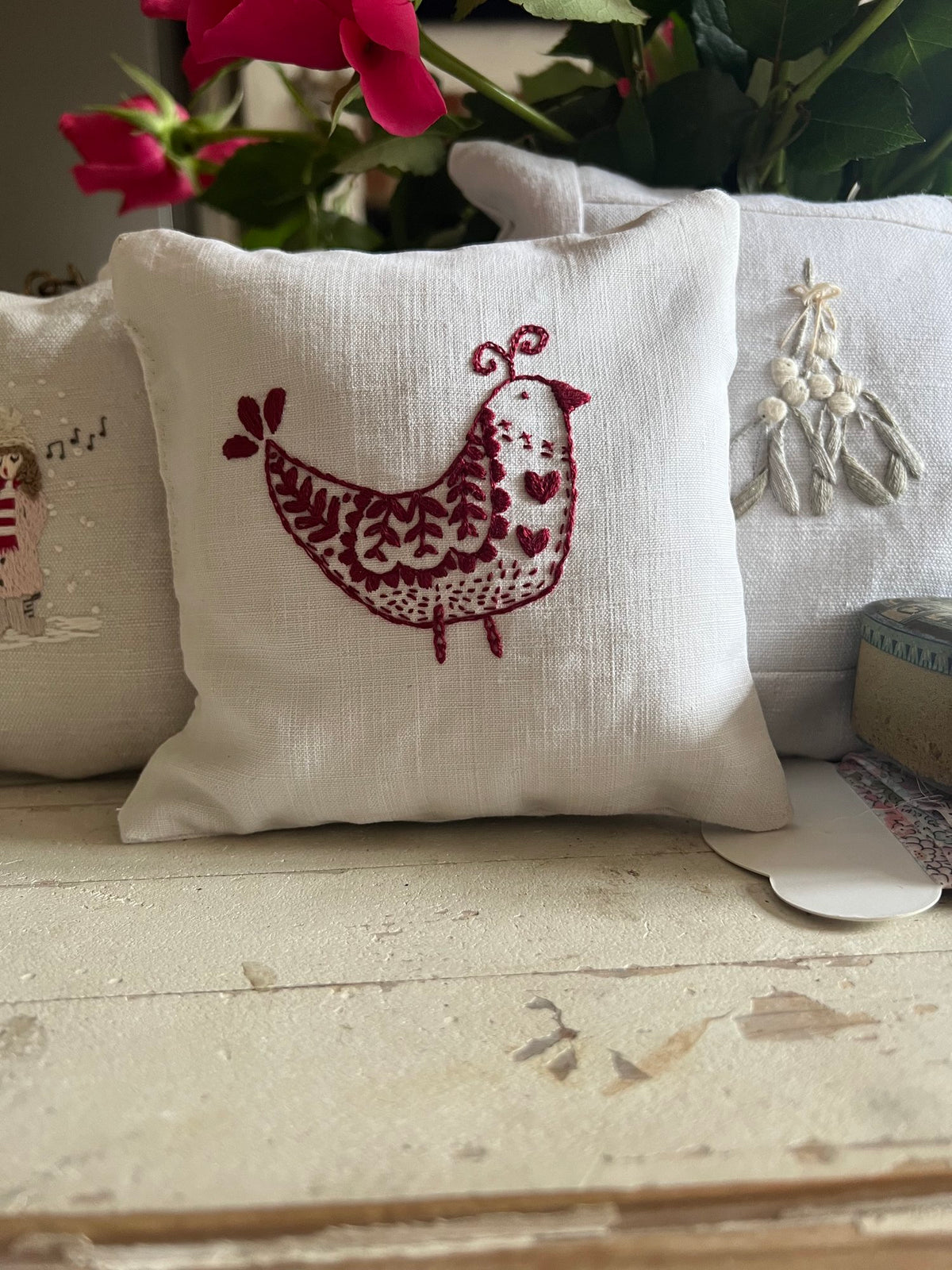 The Stitchery Embroidery Mini Kit: Scandi Bird