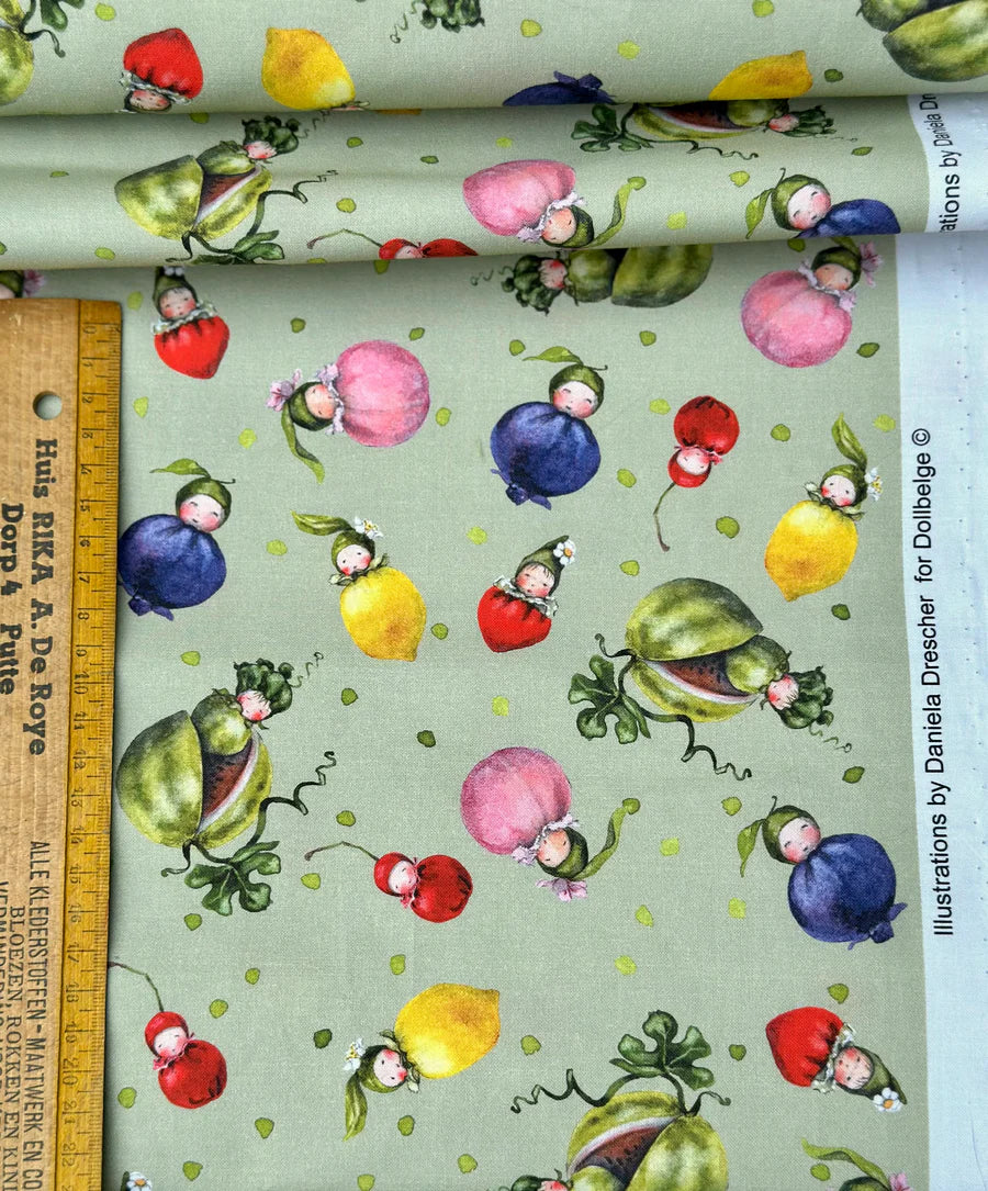 Dollbelge Fabric Fruits Fabric