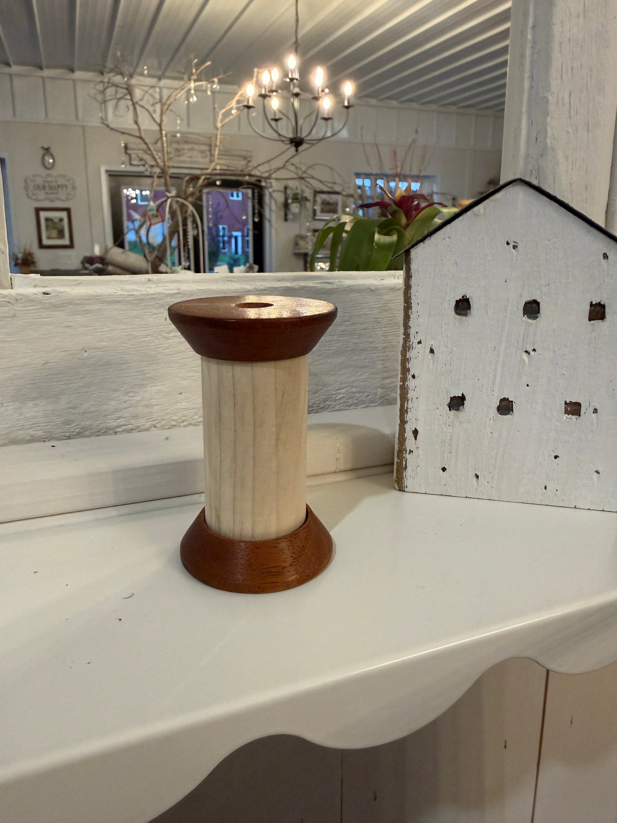 Small Wooden Spools for patterns by Jeannette Douglas Designs