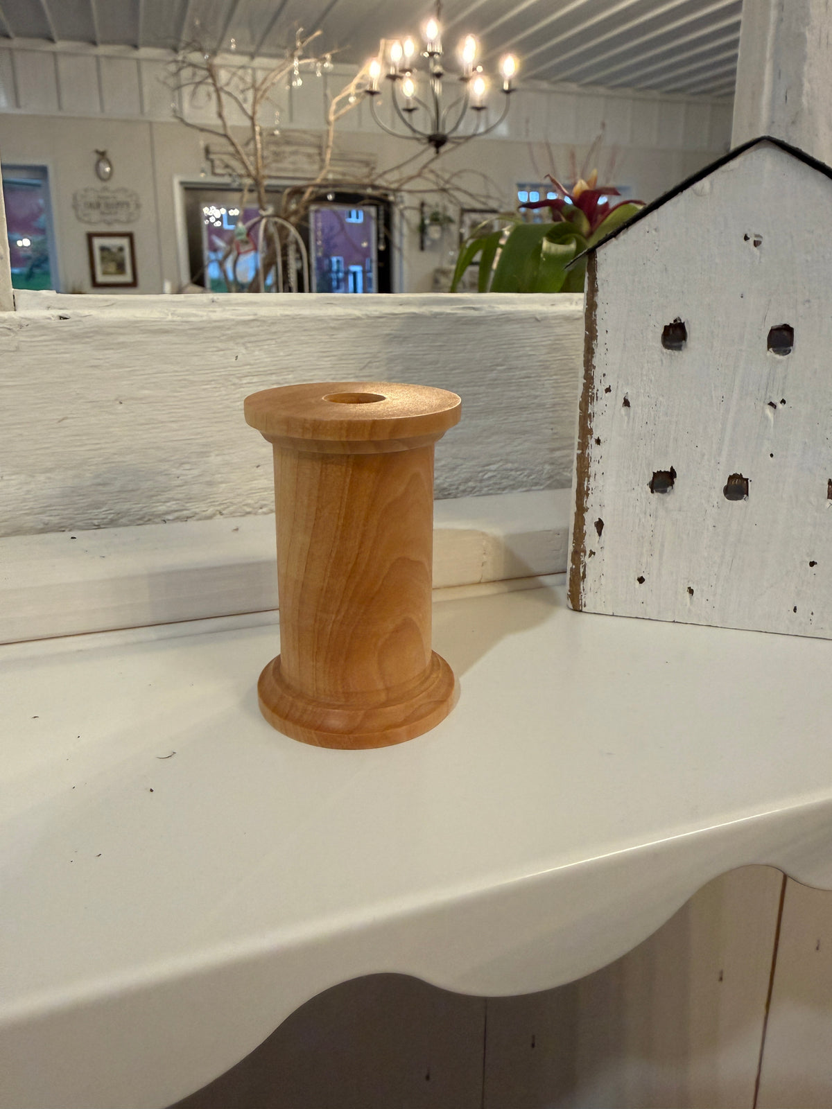 Small Wooden Spools for patterns by Jeannette Douglas Designs
