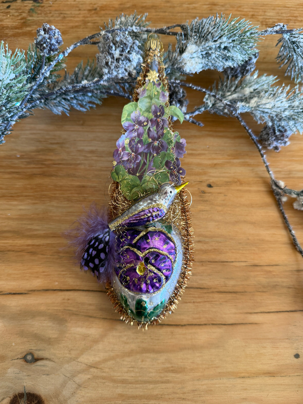 Nostalgie Handmade Ornament from Germany {1023 M}