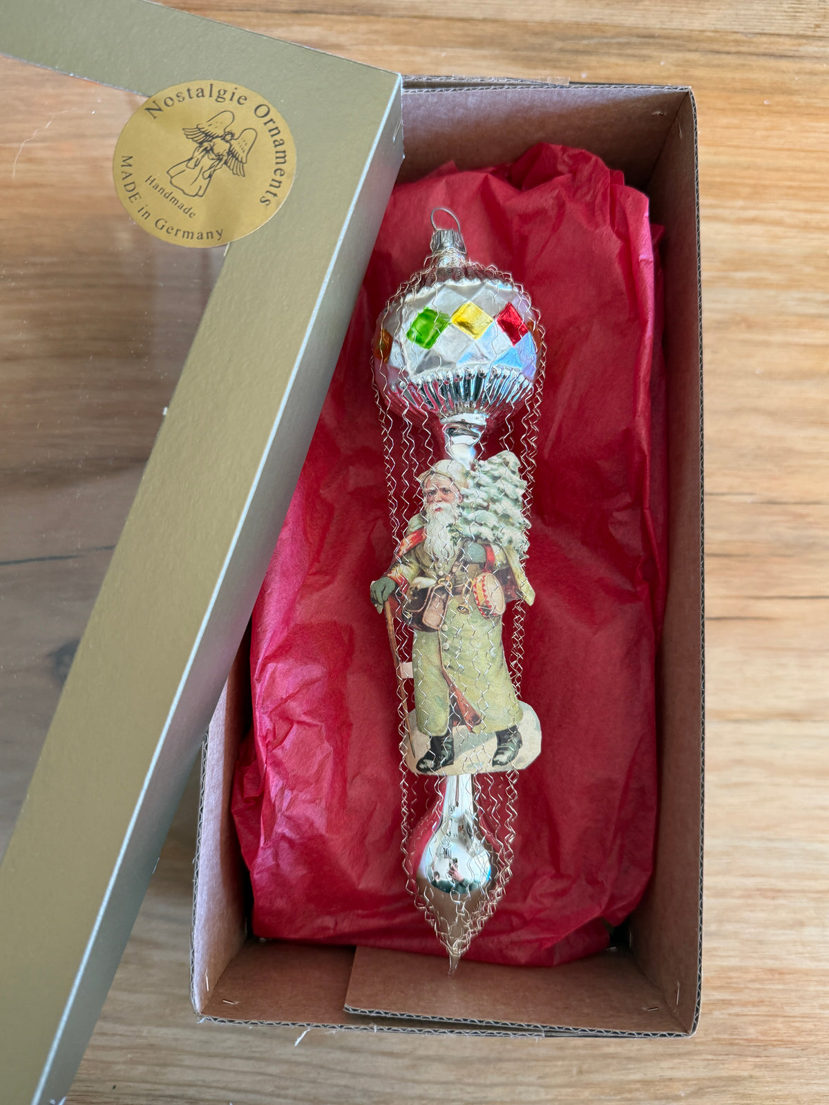 Nostalgie Handmade Ornament from Germany {1091 M}