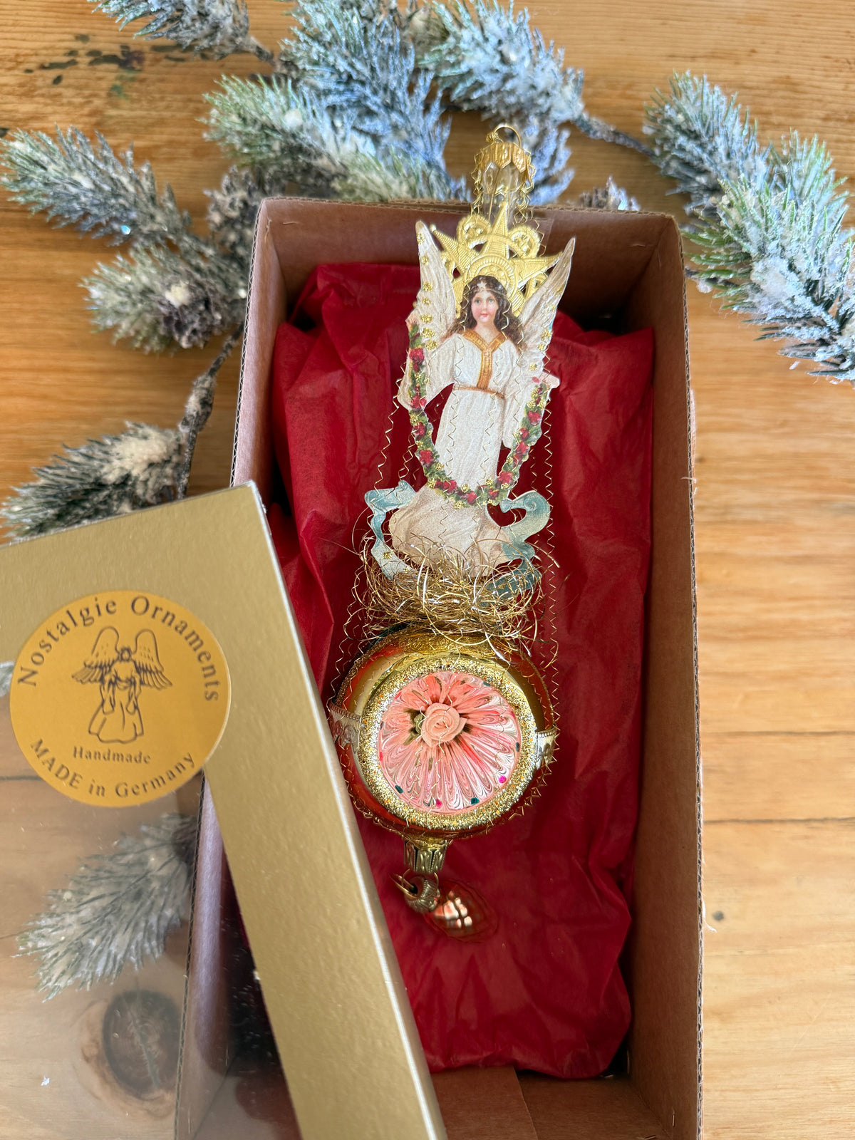 Nostalgie Handmade Ornament from Germany {1001 M}