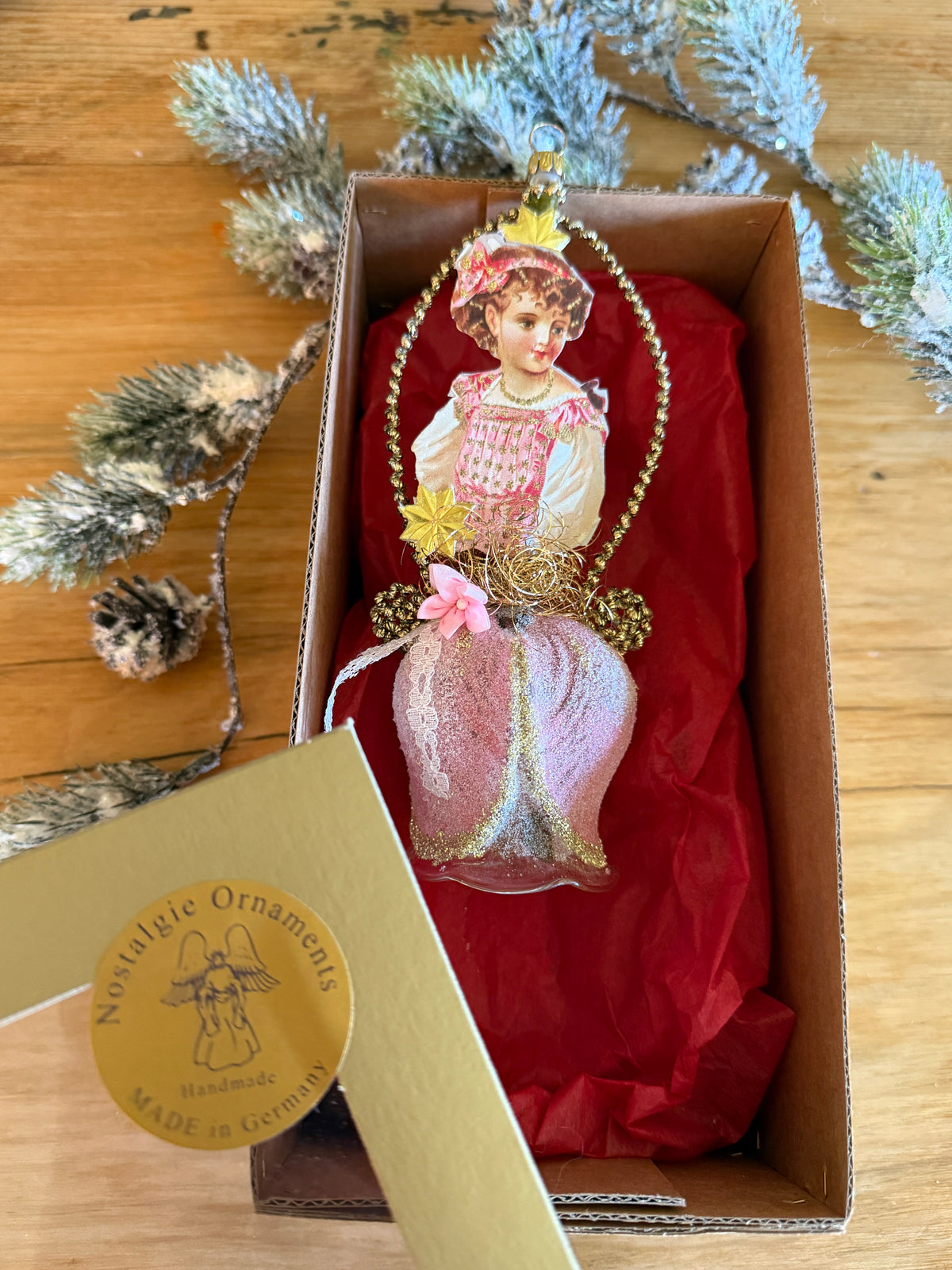 Nostalgie Handmade Ornament from Germany {1005L}