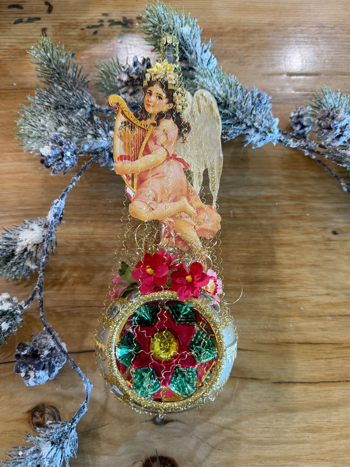 Nostalgie Handmade Ornament from Germany {1062M}