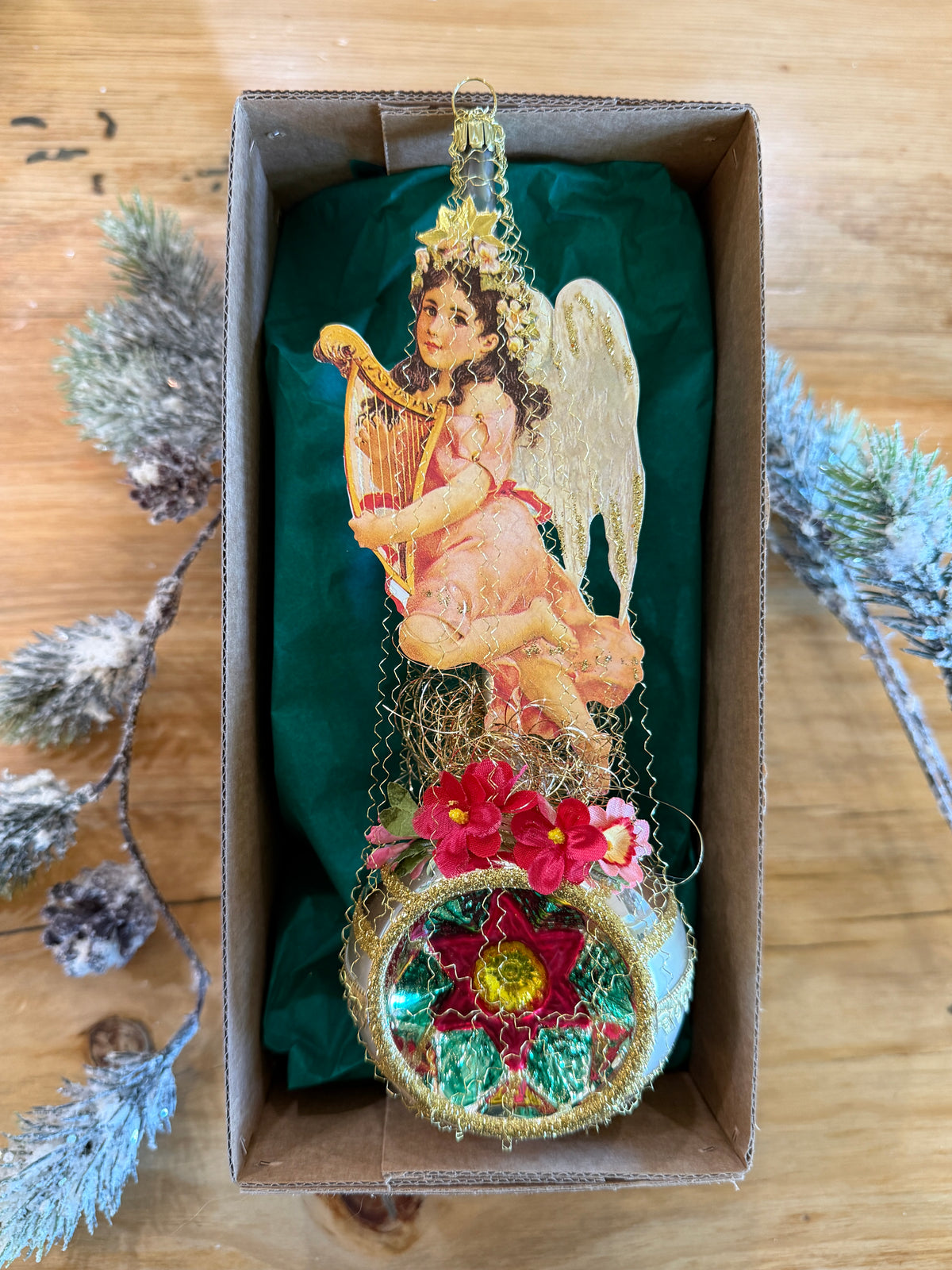 Nostalgie Handmade Ornament from Germany {1062M}