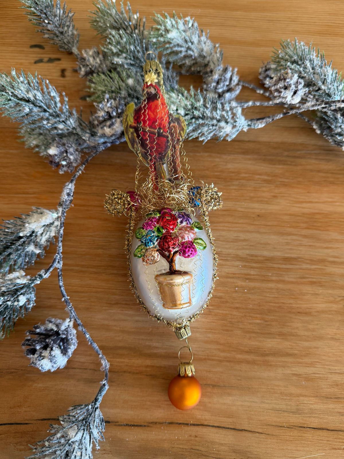 Nostalgie Handmade Ornament from Germany {1095M}