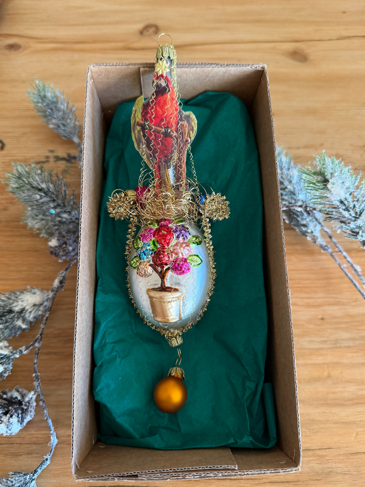 Nostalgie Handmade Ornament from Germany {1095M}