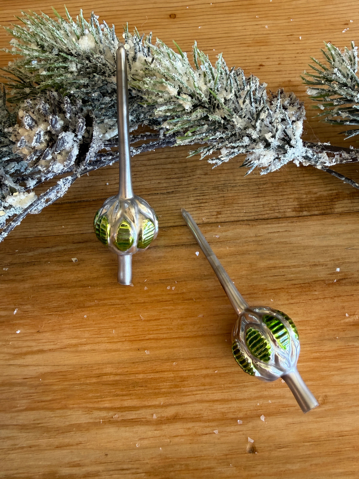 Nostalgie Handmade Ornament from Germany {Tiny Tree Topper}