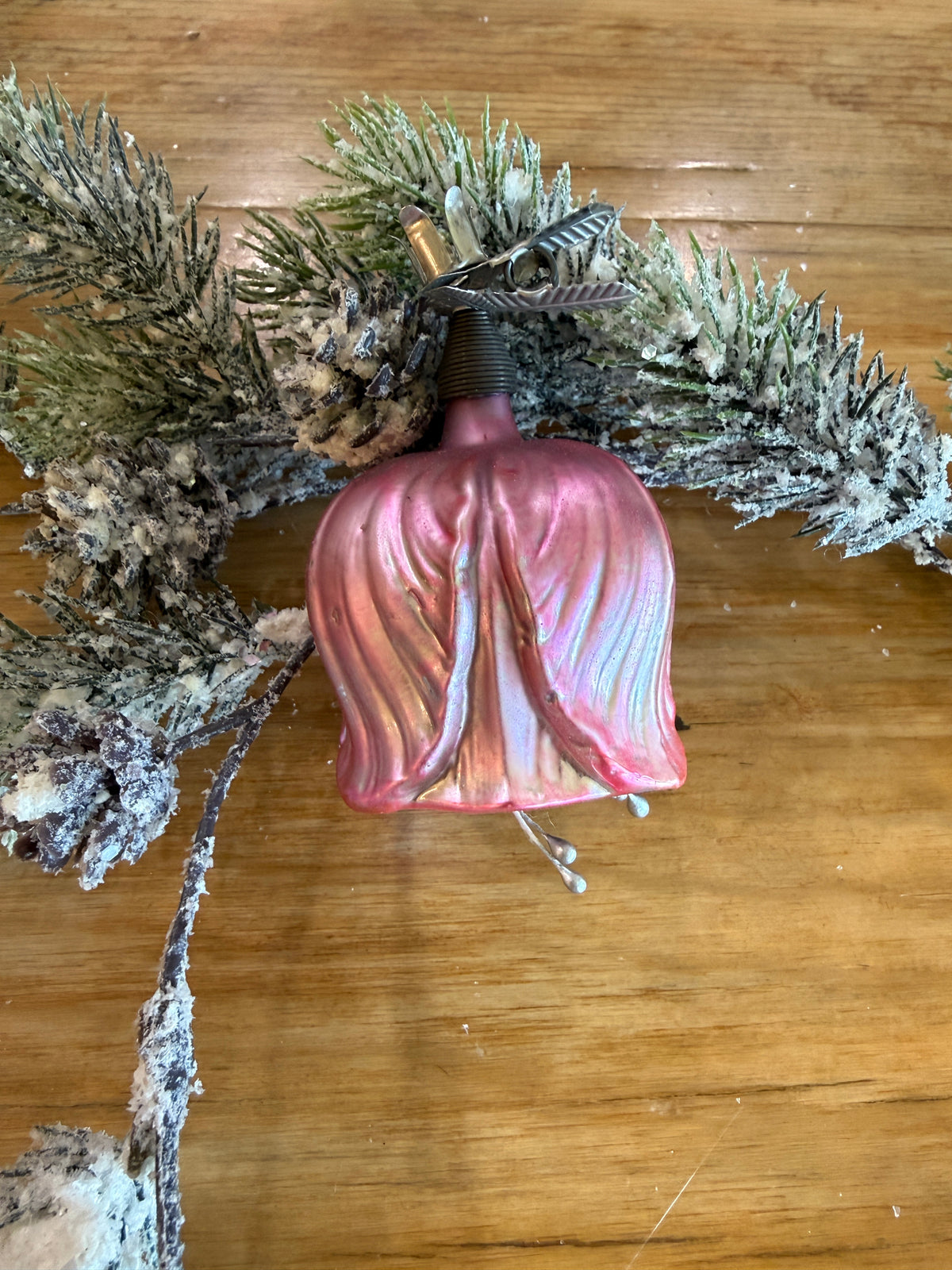 Nostalgie Handmade Ornament from Germany {Rose}