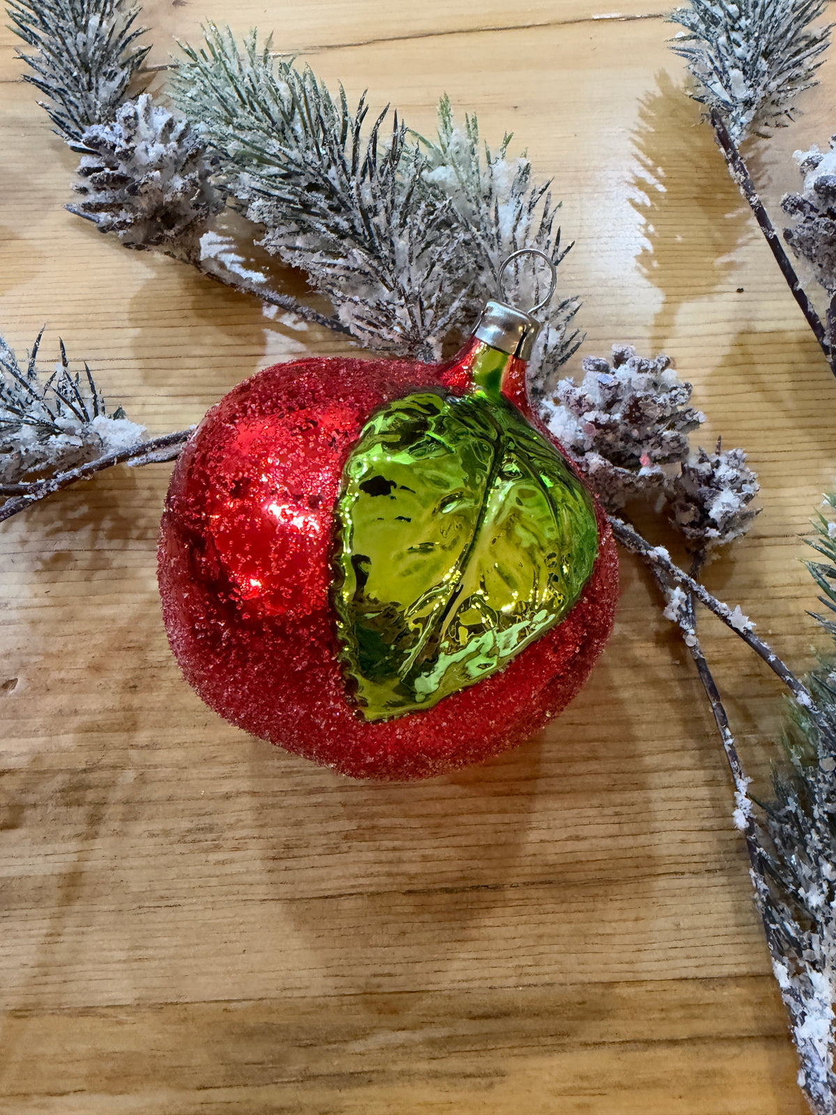 Nostalgie Handmade Ornament from Germany {Apple}