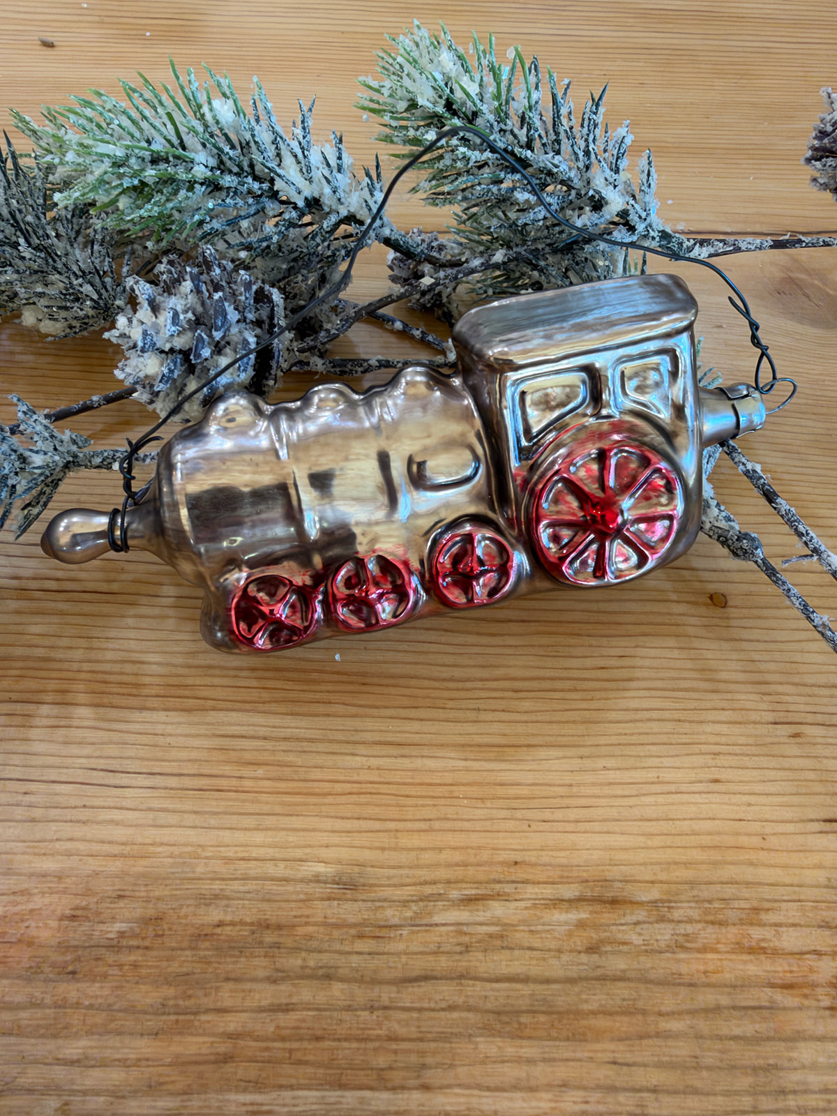 Nostalgie Handmade Ornament from Germany {Locomotive}
