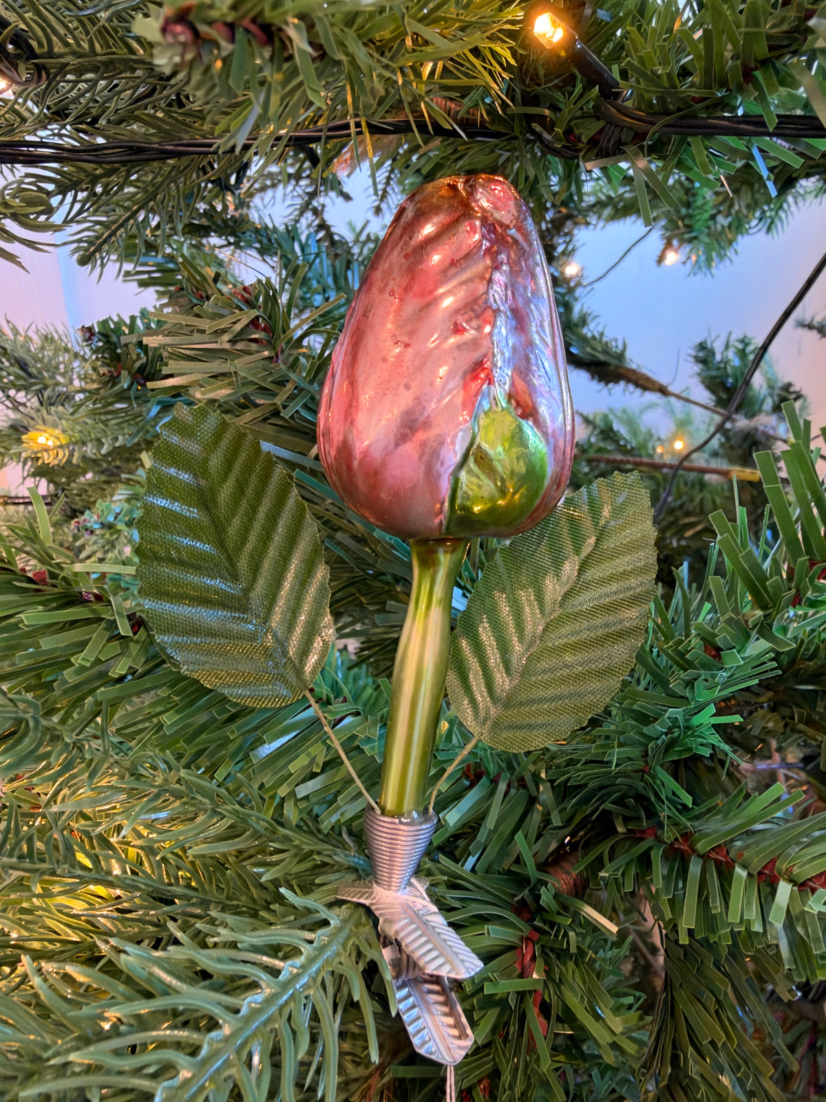 Nostalgie Handmade Ornament from Germany {Clip on Tulip}