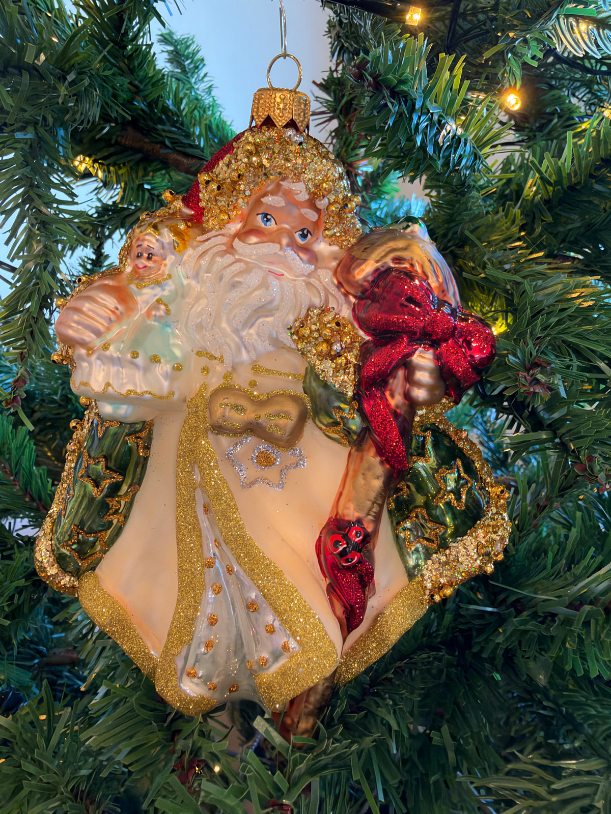 Nostalgie Handmade Ornament from Germany {Santa Nostalgie}