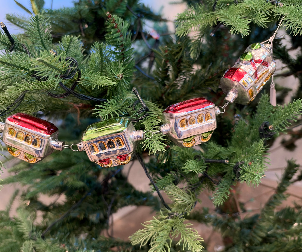 Nostalgie Handmade Ornament from Germany {Train with 3 Wagons 35cm}