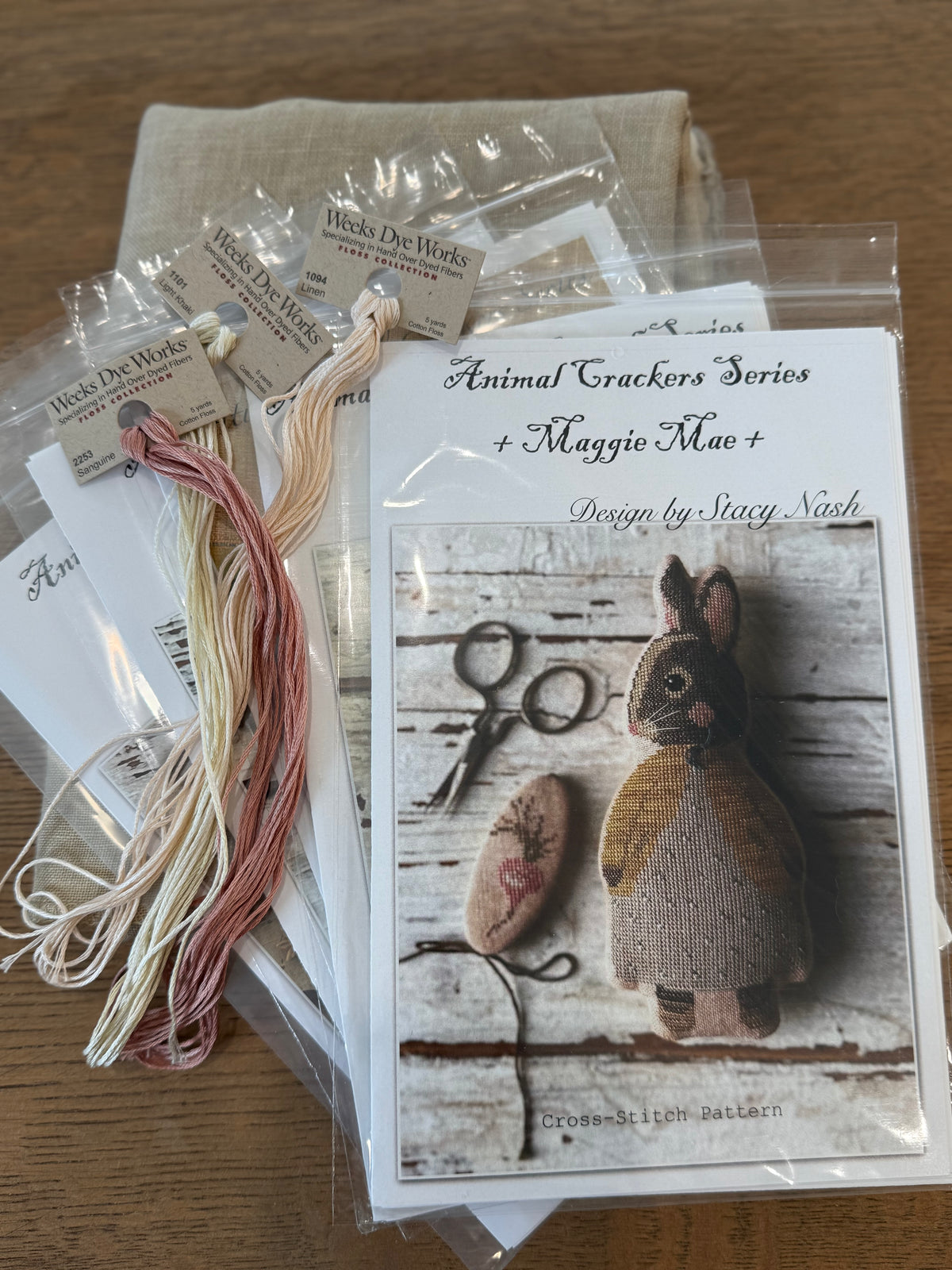 Willow Cottage Animal Crackers Stitch Club