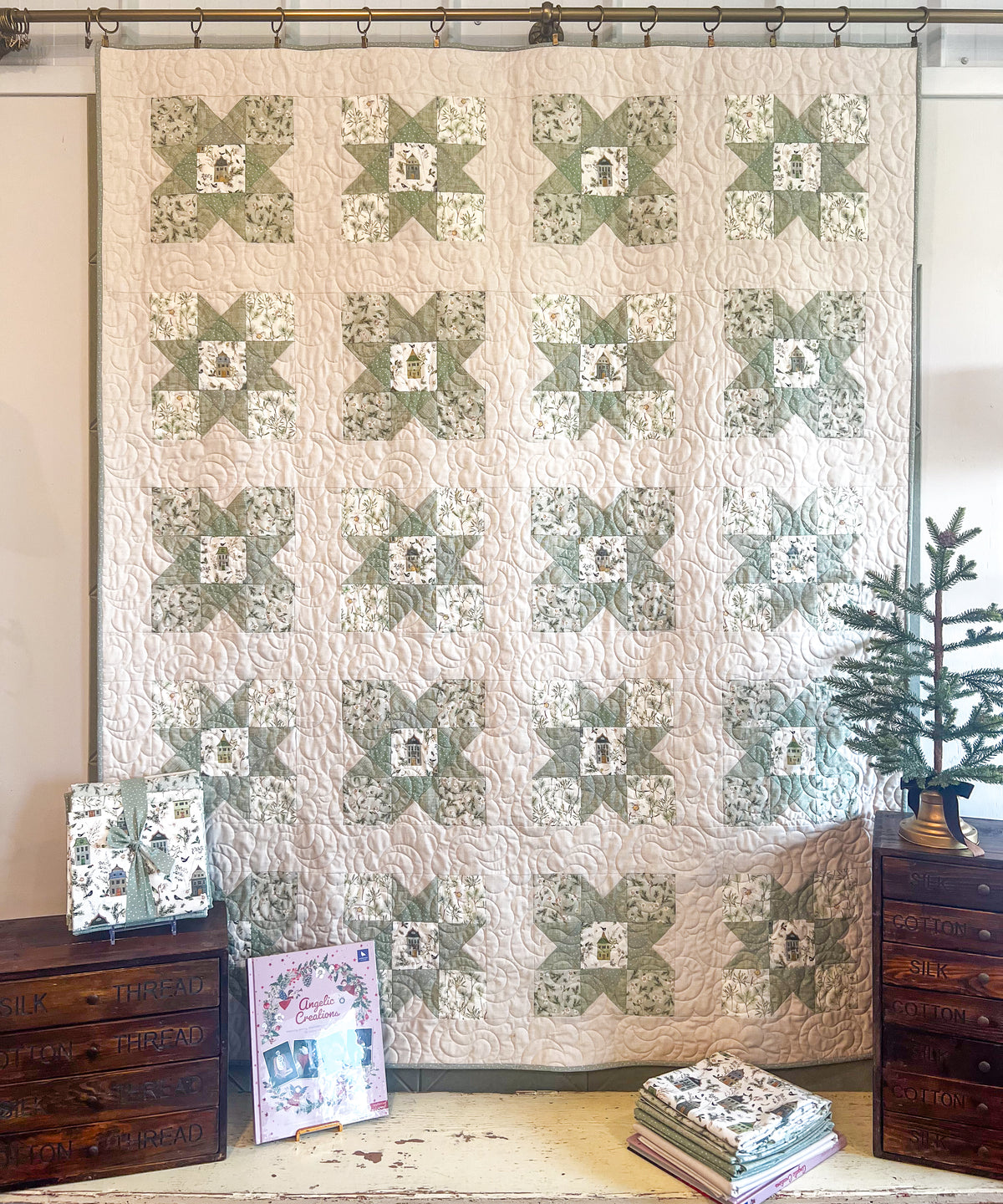 Acufactum Angelic Creations Star Quilt KIT