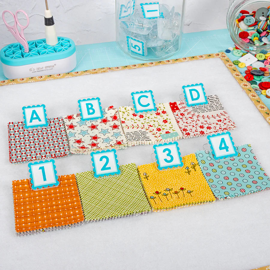 Alphaclippies by It's Sew Emma