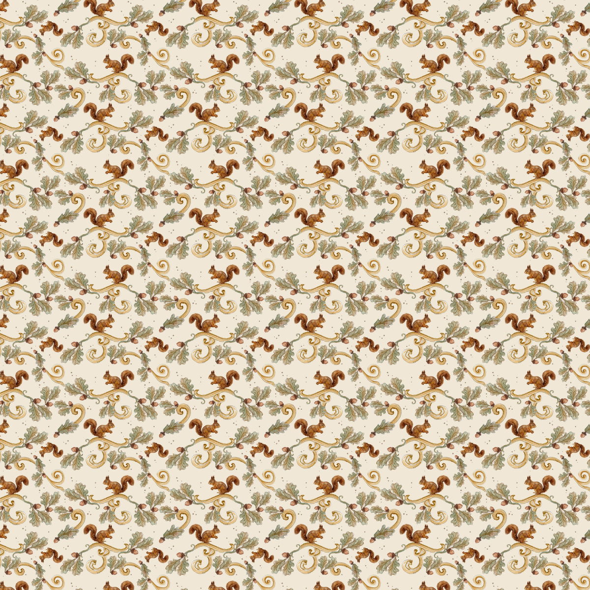 Amiably True Woodland Weaves {Squirrels and Acorns}