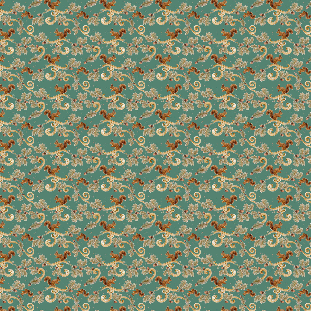 Amiably True Woodland Weaves {Squirrels and Acorns}
