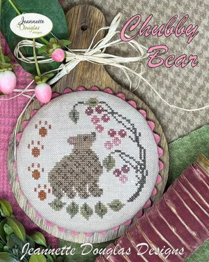 Chubby Bear stitch pattern by Jeannette Douglas Designs