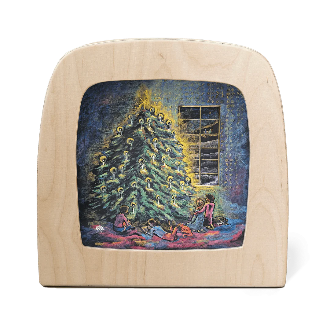 Kapitein Kalk - Christmas Lights Silhouette