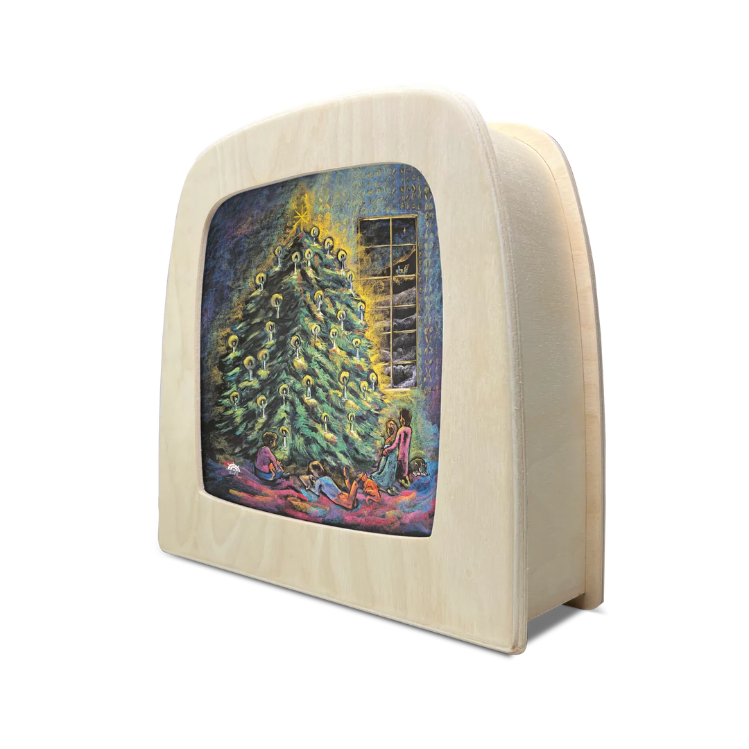 Kapitein Kalk - Christmas Lights Silhouette