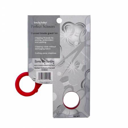 Karen Kay Buckley Perfect Scissors Red {small, curved}