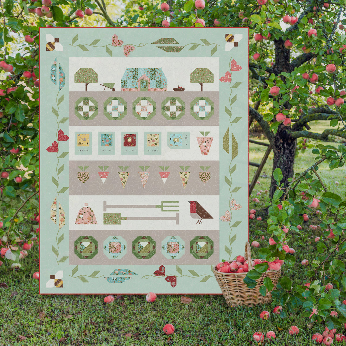 Quilt KIT: Kitchen Garden {in Promise Me by Poppie Cotton}