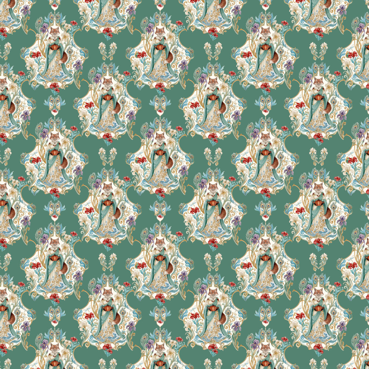 Amiably True Woodland Weaves {Lady Fox}
