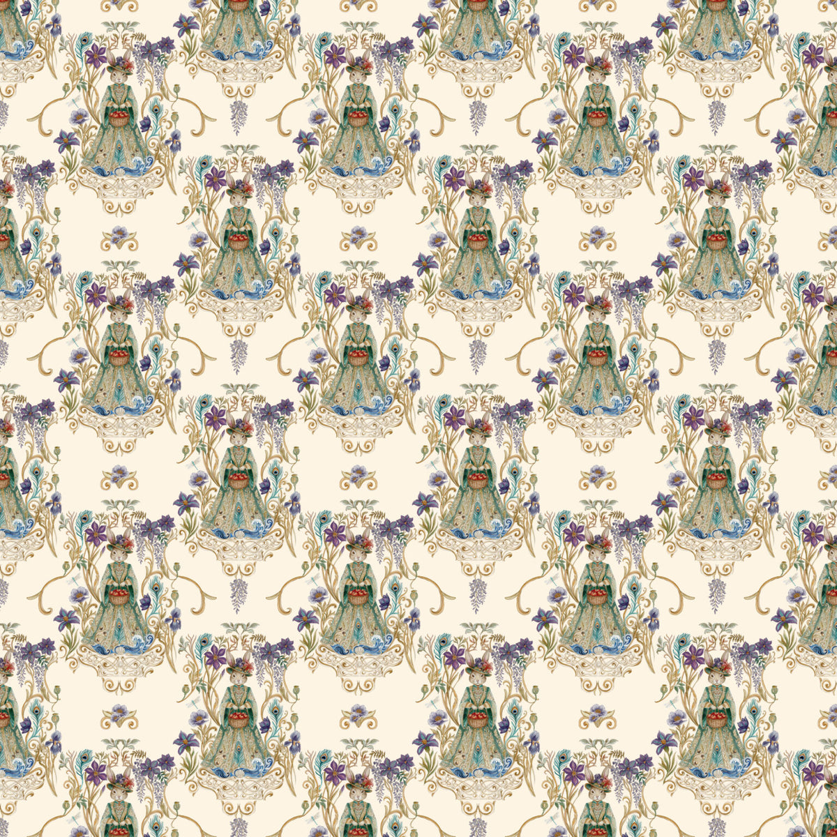 Amiably True Woodland Weaves {Lady Rabbit}