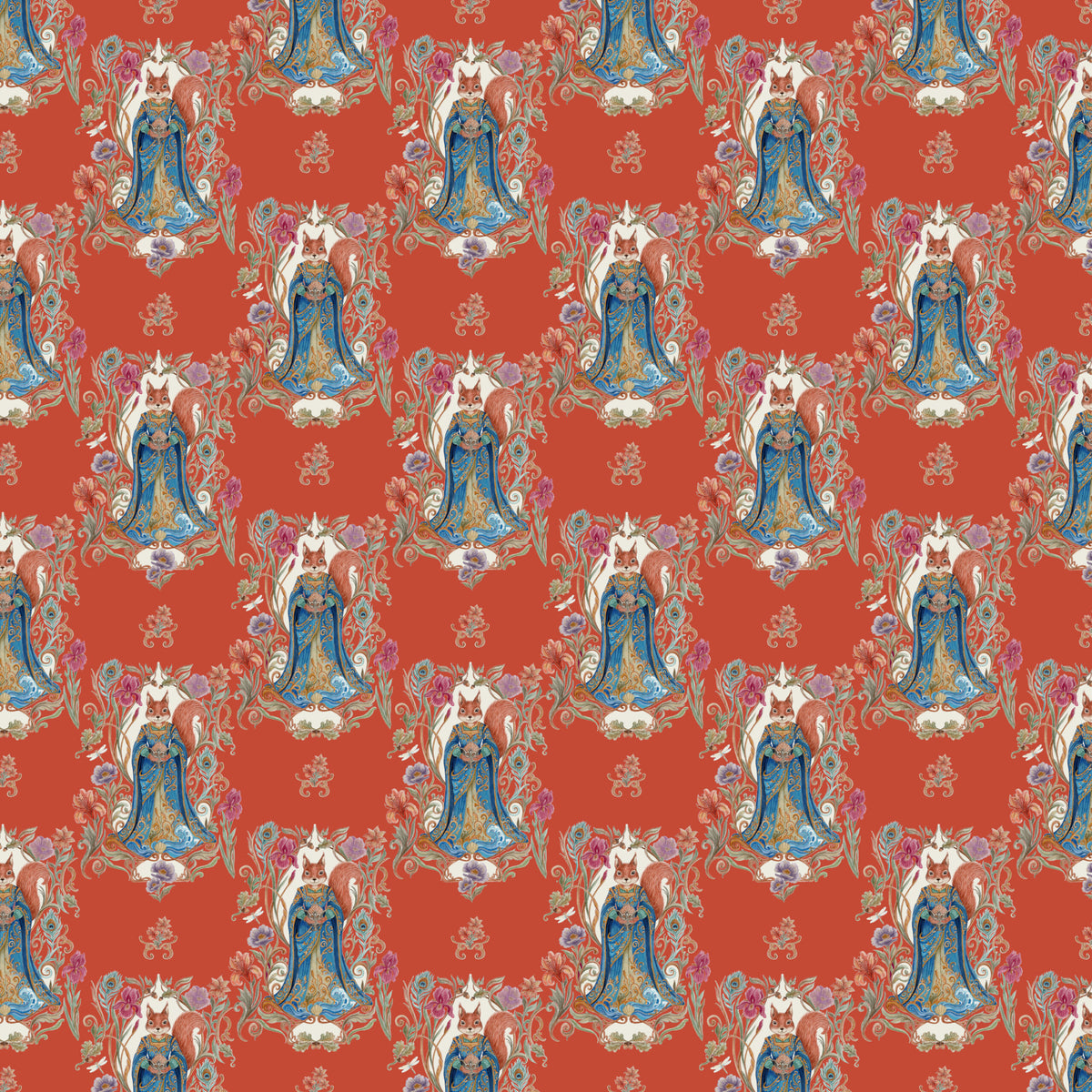 Amiably True Woodland Weaves {Lady Squirrel}