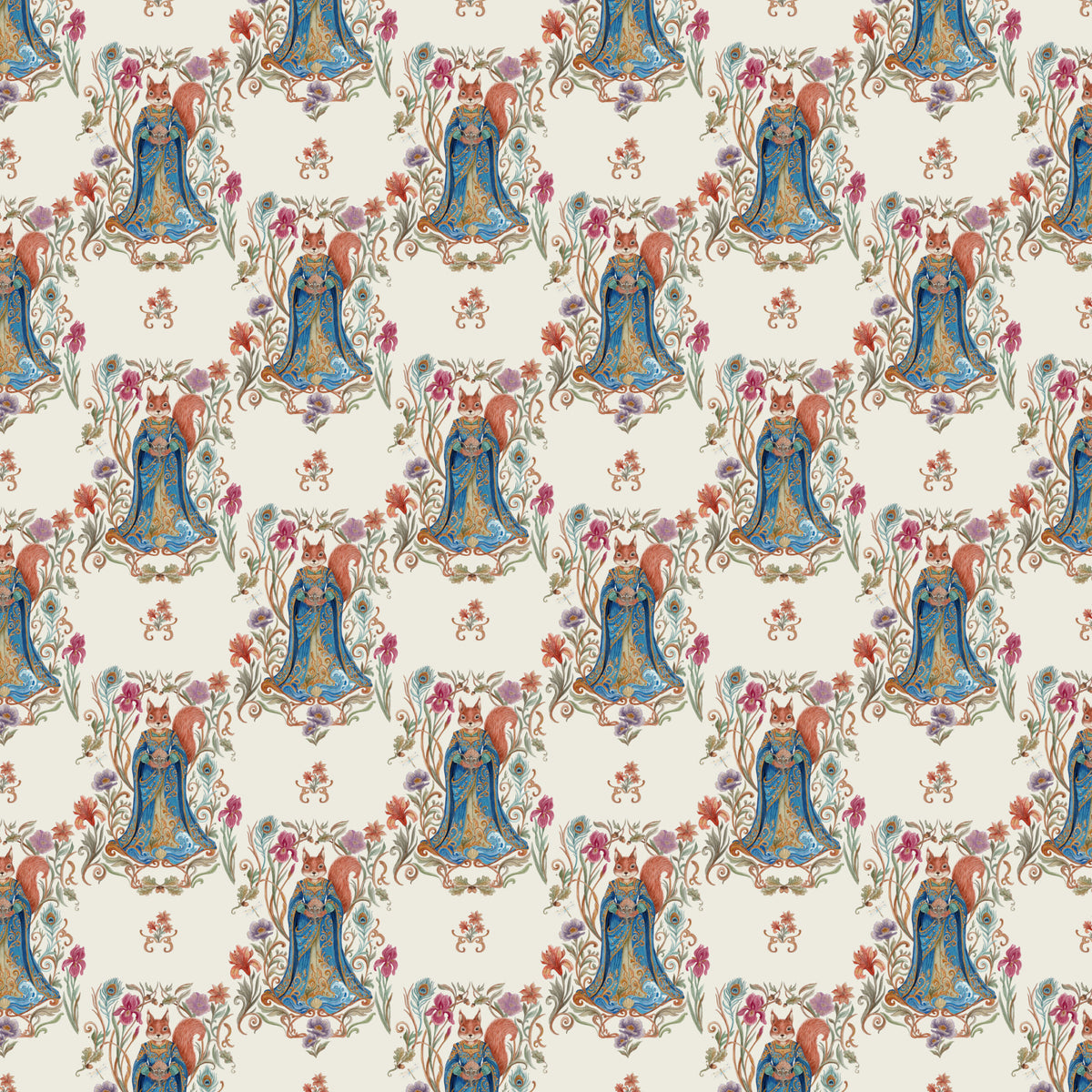 Amiably True Woodland Weaves {Lady Squirrel}