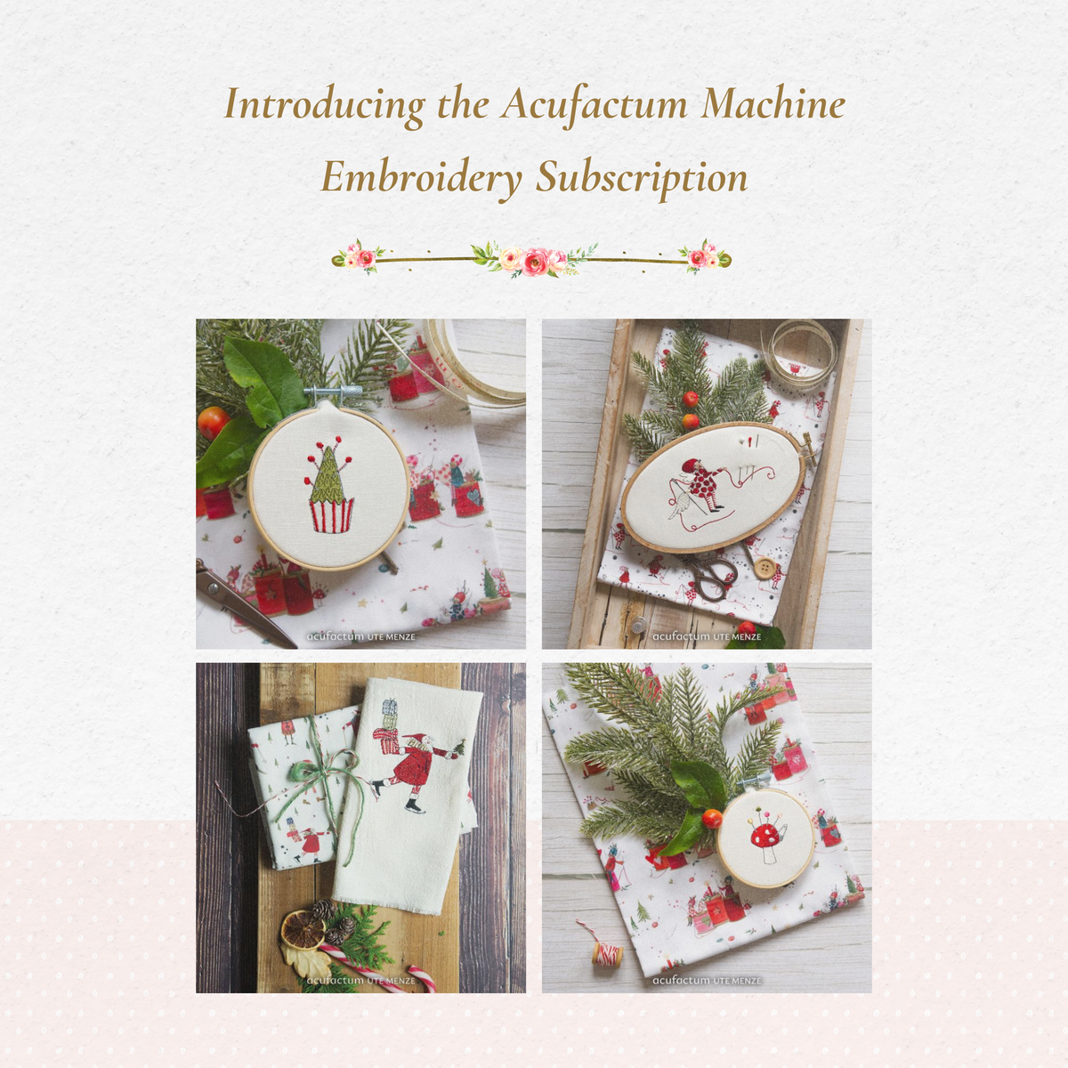 Acufactum Machine Embroidery Subscription