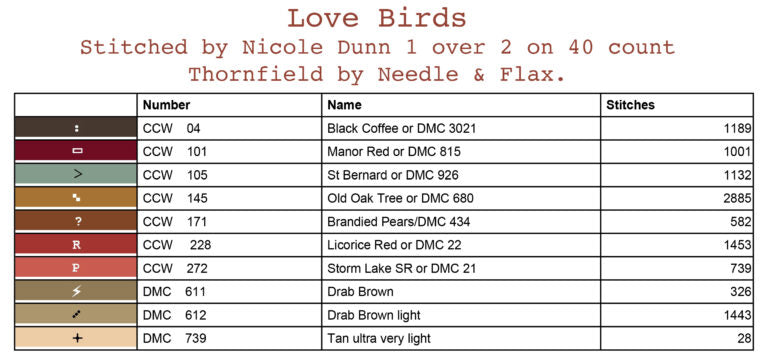 Hello Love -7 designs- FULL COLOR, by Teresa Kogut pattern booklet